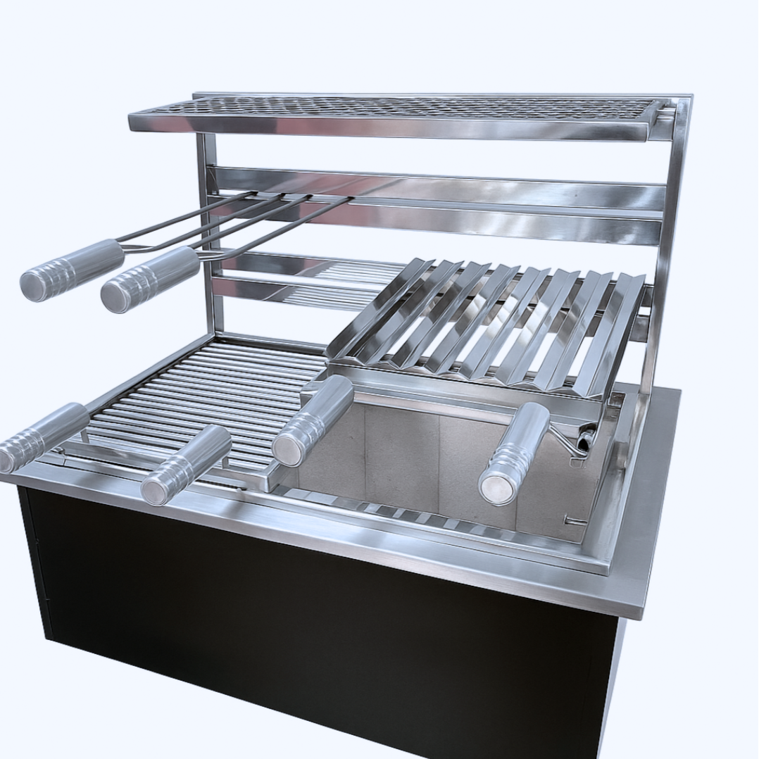 Grill Uruguaio + Caixa refrataria